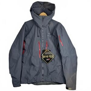 NEW Arc'teryx Traverse Mens Large Gray Gore-Tex Water Proof Soft Shell Jacket